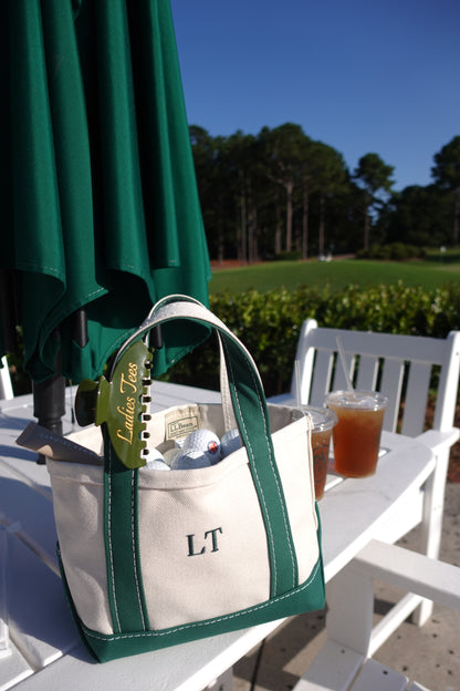 Ladies Tees LL Bean Mini Boat and Tote Bag