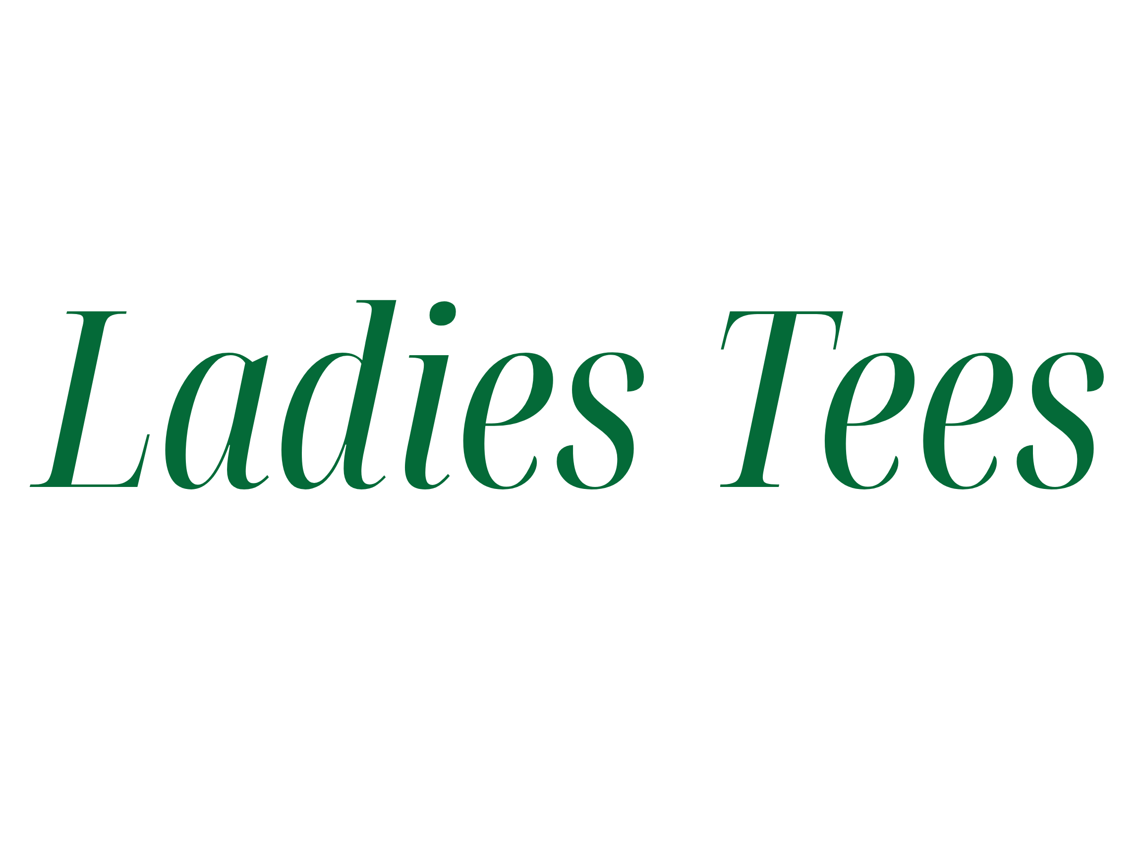 Ladies Tees